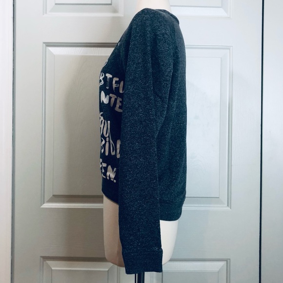 Rag & Bone Jean Graffiti Scoop Neck Sweater Size M - Picture 3 of 8